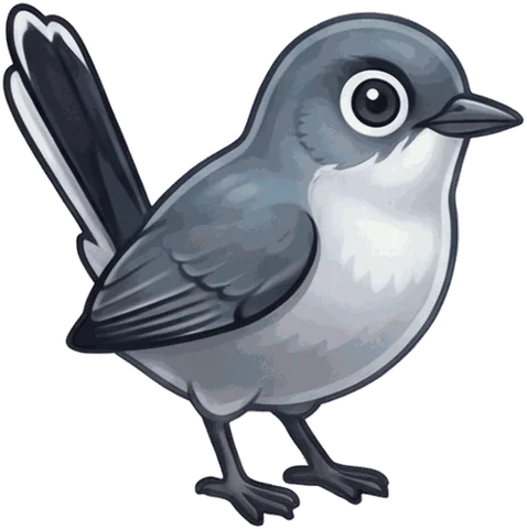 Blue-gray Gnatcatcher illustration