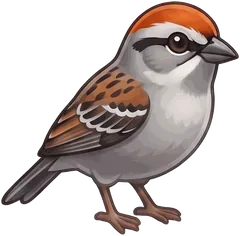 Chipping Sparrow illustration