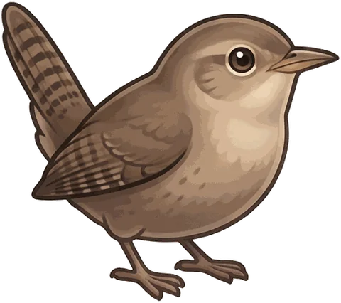 House Wren illustration