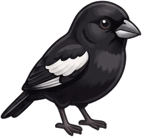 Lark Bunting illustration