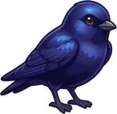 Purple Martin illustration