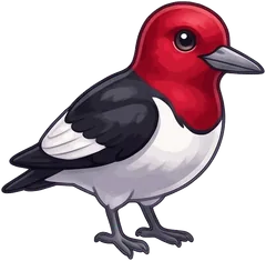 Red-headed Woodpecker illustration