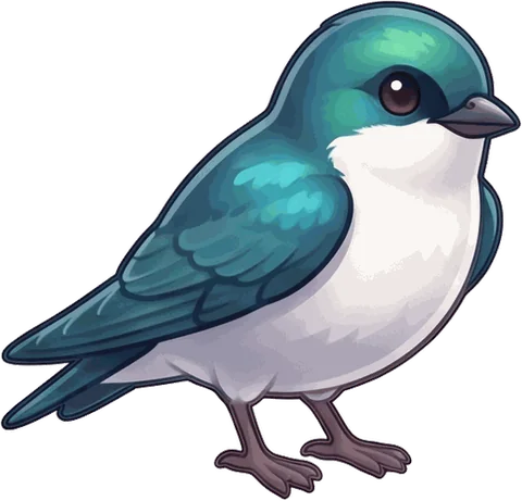 Tree Swallow illustration