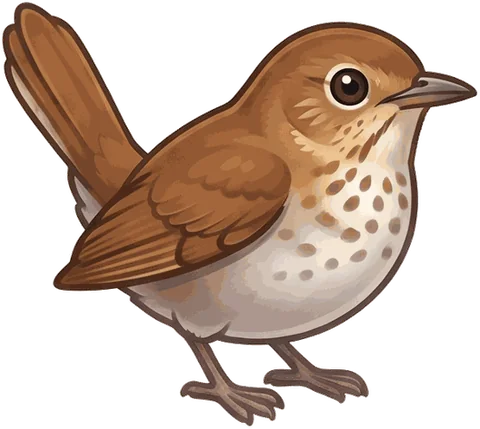 Veery illustration