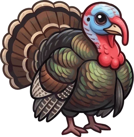 Wild Turkey illustration